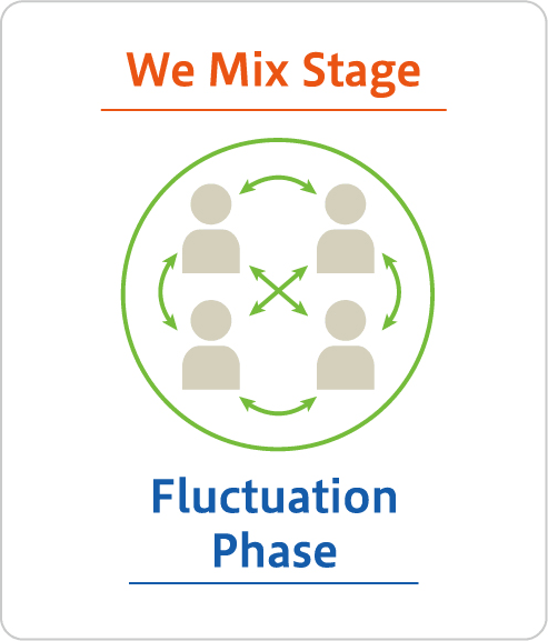 We Mix Stage Fluctuation Phase